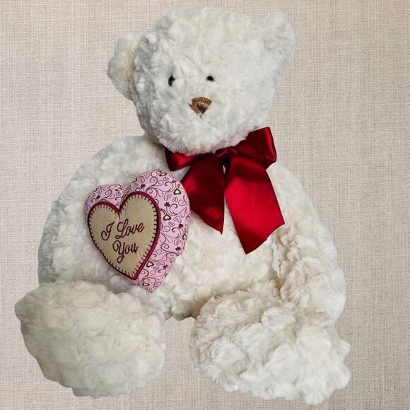 11” I Love You Teddy Bear Plush CVS Stuffed Animal Toy - Picture 1 of 6